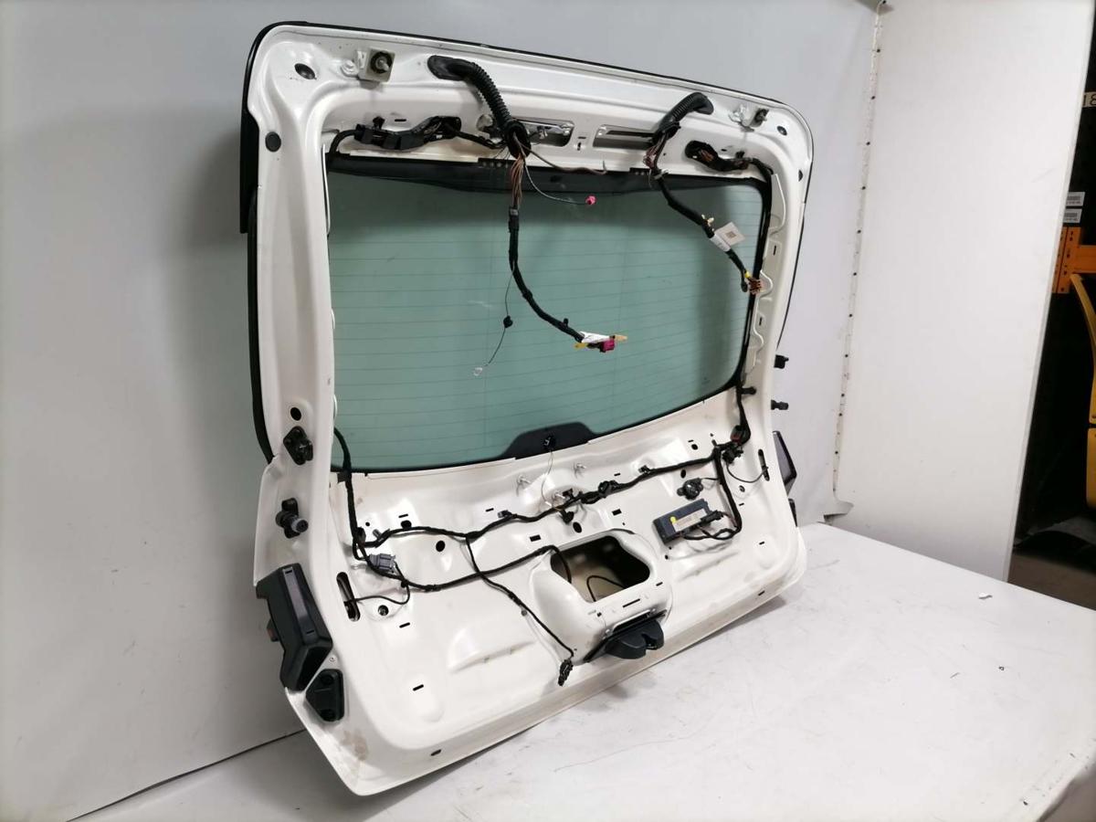 Porsche Macan original Heckklappe Wei&szlig; Bj.2015